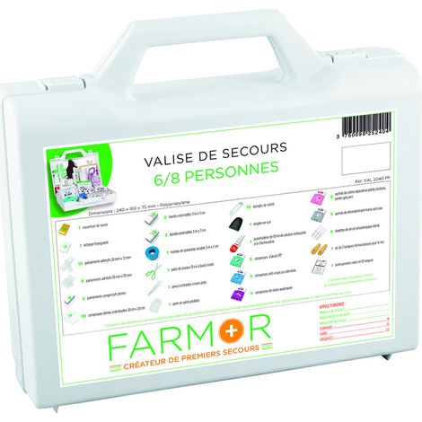 NOTFALLKOFFER FARMOR 6/8 PERSONEN -VAL 2040 PP