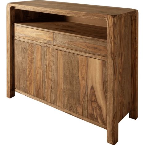 Sideboard Sheesham 120x45x100 braun geölt BUENO 1005