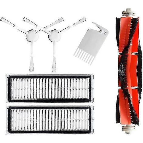 KINCJON 6 pièces pièces de rechange pour Mijia 1c Stytj01zhm Robot aspirateur accessoires brosses filtres Spa-YUHAO (1/5)