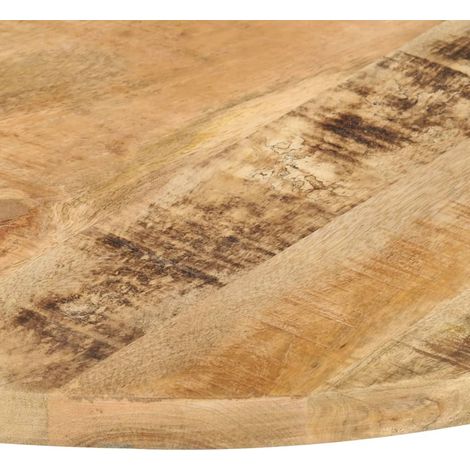 Maison Exclusive - Tischplatte Massivholz Mango Rund 25-27 mm 60