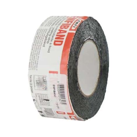 Bande d'étanchéité autocollante à froid gris plomb EMFI 7.5cm x 10m