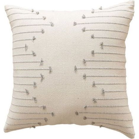 Soldes du jour Lot de 2 coussins décoratifs bohèmes en tissu – Coussins 45 x 45 cm pour salon, canapé, chambre et décoration