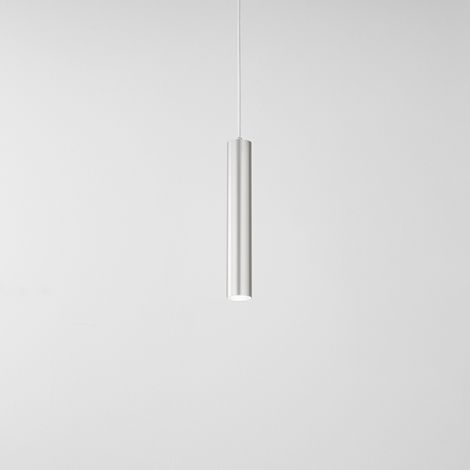 Sospensione Minimal Shot Metallo Alluminio 1 Luce Gu10 Ip20 (1/2)