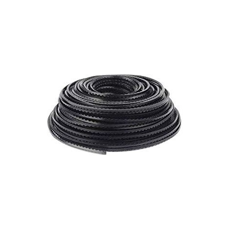 Fil de coupe en nylon pour débroussailleuse - 3 mm x 53 m - Fil denté - Fil pour débroussailleuse - Fil pour débroussailleuse et mauvaises herbes (1/5)