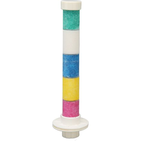Perchoir Pour Oiseau En Quartzite Avec Âme Métallique Accessoire Cage Pour Perroquet Limage Bec Et Griffe 1 Pièce (1/5)