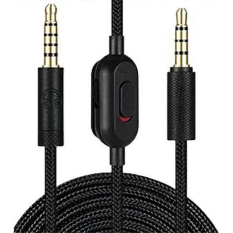 Câble audio de remplacement 2 m pour casque GPRO X, noir (1/5)