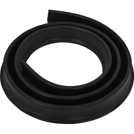 de seuil auto adhésive en silicone noir Uonlytech 2M