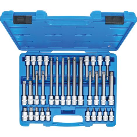 BGS Set inserti azionamento quadro interno 12,5 mm (1/2") profilo TP (per Torx Plus) TP20 - TP70 32 pz. - 5190 (1/3)
