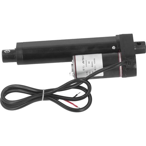 Actionneur linéaire électrique, course de 100 mm, force de 1000 N, 24 V, pour machines et équipements, avec contrôleur et télécommande. (1/5)