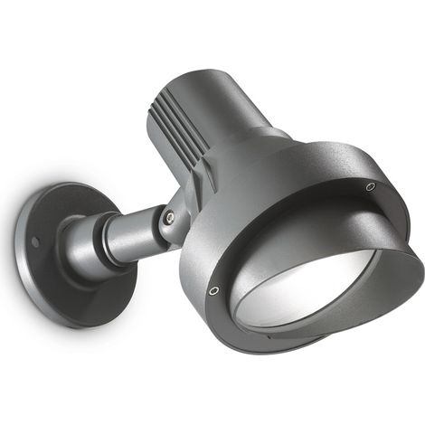 Applique Moderna Terra Alluminio Antracite 1 Luce E27 (1/3)