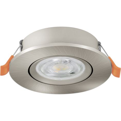 Faretto Incasso Moderno Barranco Plastiche Grige Led 4,5W 450Lm Ip20 (1/3)