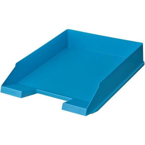 Bac De Rangement - Plastique - Bleu - Format A4 - Empilable - 1 Piece (1/3)