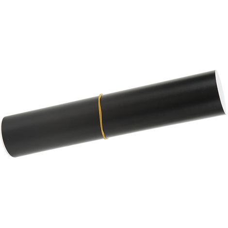Bande pare-soleil pour pare-brise de voiture, noir mat, 130 x 20 cm, autocollant de protection solaire universel en PVC pour automobiles (1/5)