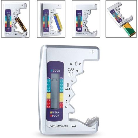 Allecto - Tester digitale portatile per batterie - Verifica le batterie (1/5)
