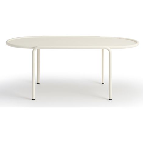 Table basse métal outdoor indoor, 77 x 40 x H30 cm (1/3)