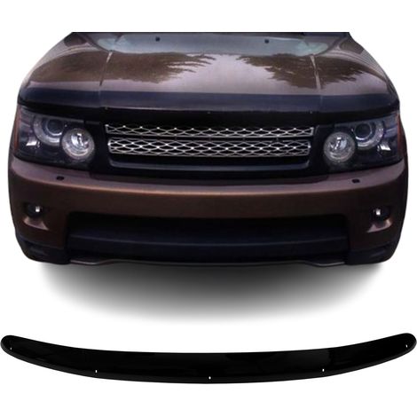 Deflecteurs d'air capot de voiture Protection pour Land Rover Range Rover Sport 2009-2013 Acrylique foncé Noir (1/5)
