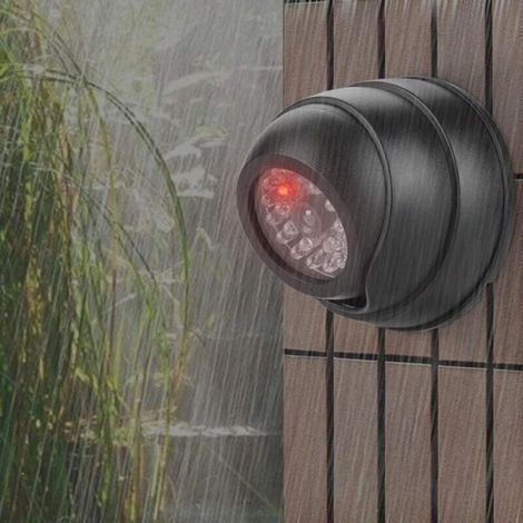 Red Flashing LED Dummy Camera, Fake Dummy Camera, for Home Outdoor (1/5)