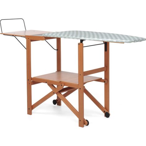 Foppapedretti Table à repasser pliante Noyer (1/5)