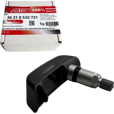 Reifendrucksensor RDC BMW - Aluminiumventil für Felge, kompatibel mit R1200 / K1200 / K1300 / K1600 / F700-F800