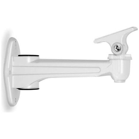 Mini Support Projecteur Mural, Charge de 3kg Longueur 16-20cm Matériau Aluminium, pour CCTV/Caméra/Projecteur/Webcam- Rotation 360° (Blanc) (1/5)