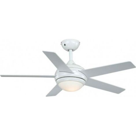 Ceiling Fan Fresco White with Light and Remote