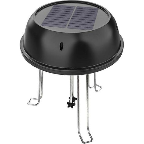 Agitateur d'eau solaire, roches pour créer de l'eau, outils d'aménagement paysager -- (1/5)