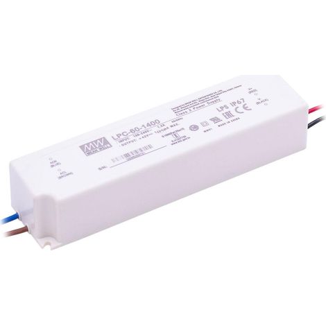 Mean Well LPC-60-1400 LED Treiber 58.8W 3-42V 1.400mA CC (1/4)