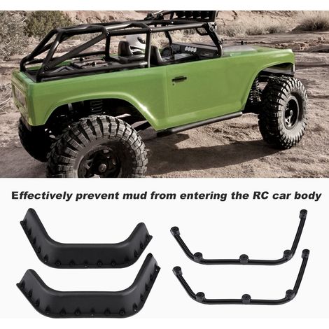 Garde-boue Flare pour Axial SCX10 et Gelande II D90 - Pièce Tuning RC (1/5)