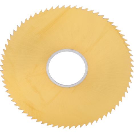 Kreissägeblatt aus Schnellarbeitsstahl, feinverzahnte Scheibe, Schneid- und Bohrwerkzeug, Ø80 x 1,2 mm (1/5)