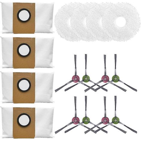 Für Ecovacs Deebot X1 Turbo / Omni Seitenbürsten HEPA-Filter Wischtuch