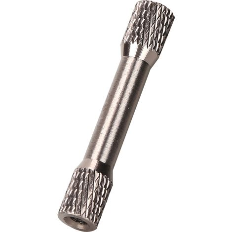 Lot de 10 entretoises filetées internes M3x35 mm en alliage d'aluminium anodisé pour drone, gris titane (1/5)