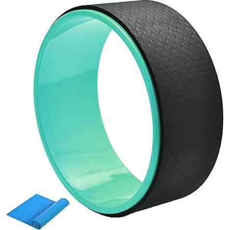 Roue De Yoga - 33 Cm De Diamètre X 13 Cm D'épaisseur - Pour Étirements Du Dos Et Renforcement Postural - 1 Pièce (1/3)