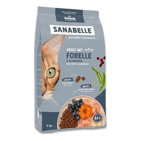 BOSCH Sanabelle Truite Adulte 2 kg (1/4)