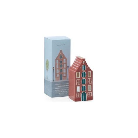 Amsterdam House Incense & Tea Light Holder Rosso Paddywax