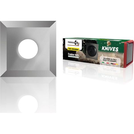 Plaquettes Carbure - 4 tranchants [quadratique]  12X12X2,2 - RIFILO - Fraiser