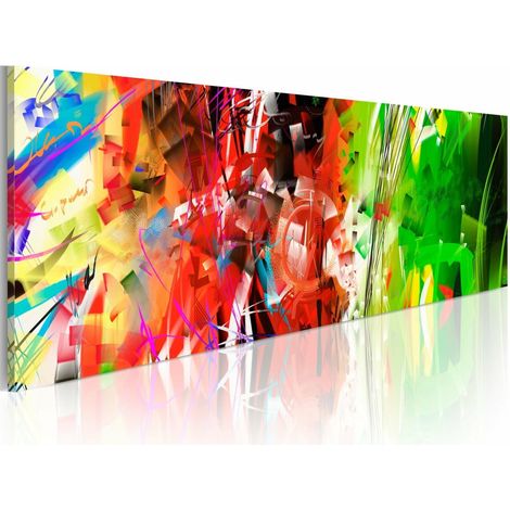 Tableau les formes élémentaires - 135 x 45 cm (1/4)