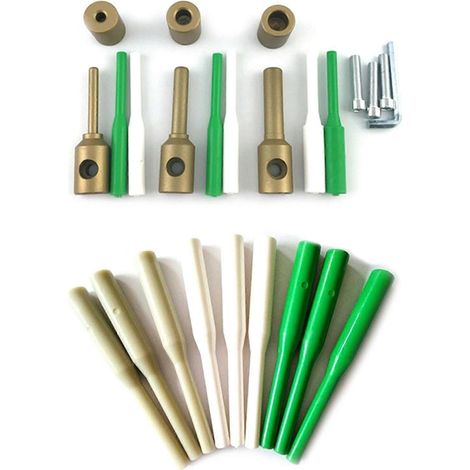 Kit d'outils de réparation de tuyaux 71114 mm, comprenant un moule de réparation et des outils de soudage, 20 bâtonnets et bandes de réparation de tuyaux d'eau en PPR QAQ (1/5)