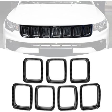 Kühlergrillschutz aus Kohlefaser für Jeep Compass MP 2017-2020