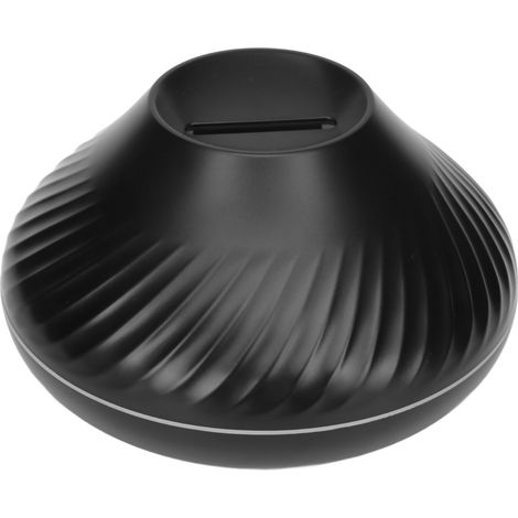 Flame Air Aroma-Diffusor 130 ml, USB-Anschluss, farbiger, rutschfester Sockel, automatische Abschaltung, Schreibtisch-Luftbefeuchter für Zuhause, Büro, Café, Schwarz (1/5)