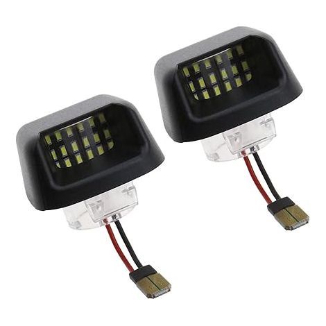 par de luces traseras para matrícula, 18 LED, 26510 ZP50A, 6500K, 12V, compatibles con Navara D40 2004-2020, Armada, Titan, Xterra (1/5)