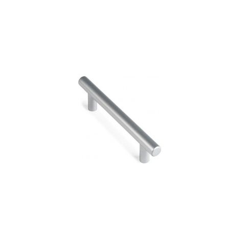 Tirador para puerta Rei Plateado Acero Inoxidable 4 Piezas