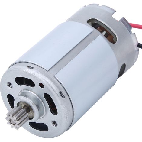 Moteur à engrenages à tige à 9 dents de remplacement pour perceuse électrique sans fil rechargeable Li-ion (7,2 V) (1/5)