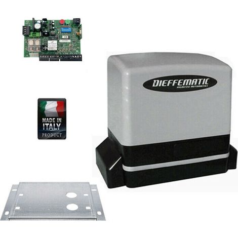 Motore Cancello Scorrevole Kv8 Apricancello 800kg 24v Con Contropiastra E Scheda
