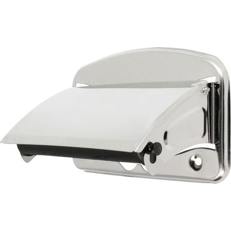 Porte-rouleau inox poli