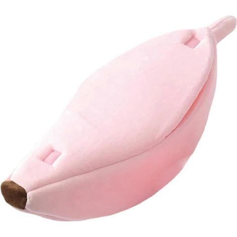Bananes, tapis et accessoires portables et confortables pour chiens, rose (1/5)