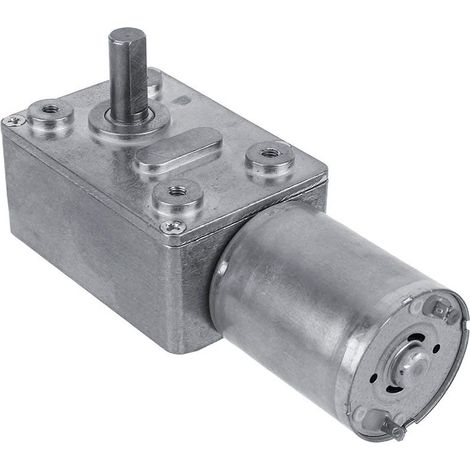 1 x DC 12 V (40 U/min) umkehrbarer elektrischer Turbinen-Schneckengetriebemotor mit hohem Drehmoment