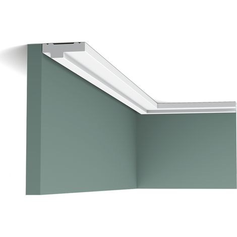 Orac – Corniche élégante CX160 – Courbes rustiques – Longueur 200 cm – Largeur 3,9 cm – Hauteur 1,3 cm – Pour finition intérieure (1/5)