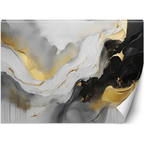 Papier peint Vagues Aquarelle Abstraction 250x175 (1/5)