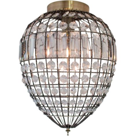 Plafonnier Amadeus 1x60W E27 Antique (1/3)