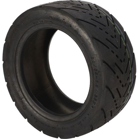 Pneu tubeless 11 pouces 90/65-6,5 pour trottinette électrique, en caoutchouc antidérapant, anti-éclatement et ultra-résistant à l'usure. (1/5)
